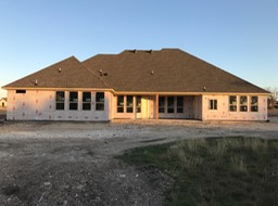 Back of House Looking North