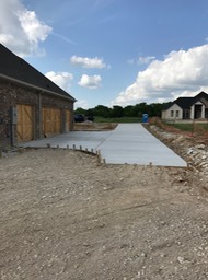 Driveway Looking North