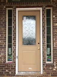 Front Door Close Up