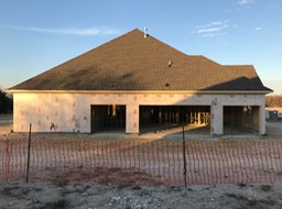 Garage Side of House Looking West