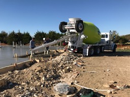 Last Mixer Truck Ready to Pour 1