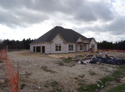 Looking Southwest from Northeast corner of property
