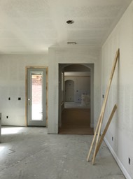 Media Room Looking Towards Kitchen
